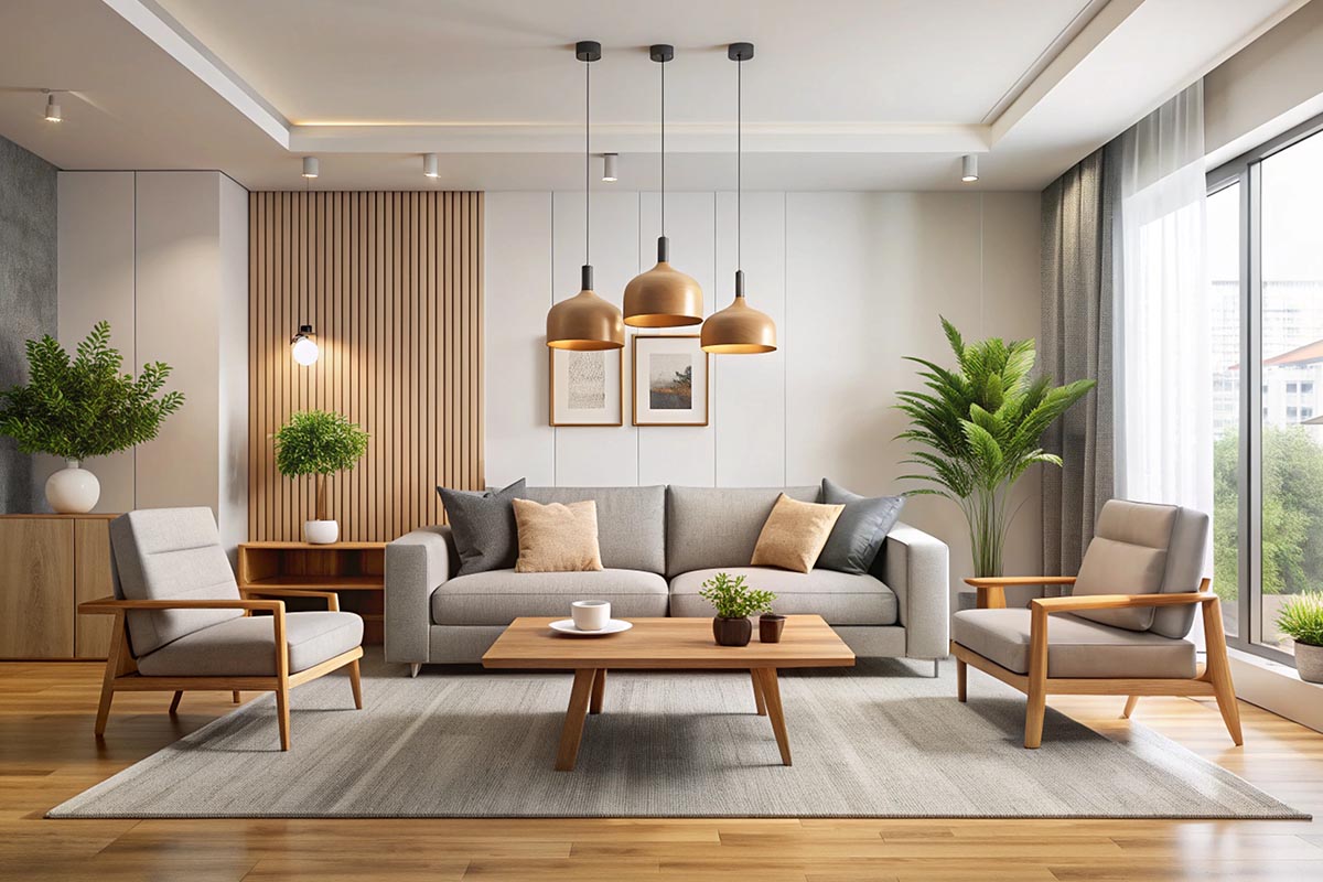 Minimalist modern home interior design clean spaces
