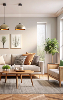 Modern home interior transformation Lucknow