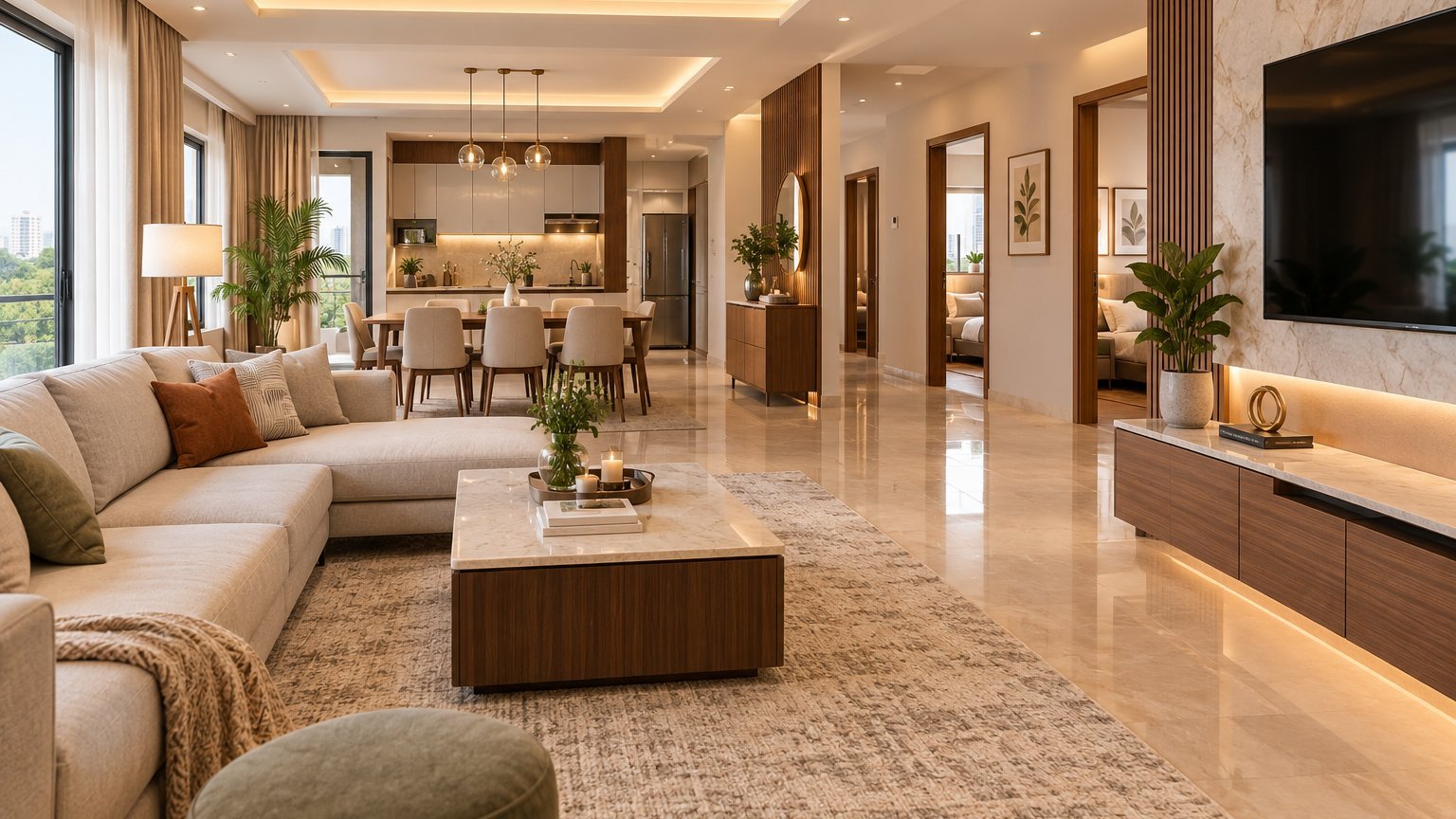 3 BHK Interior Design in Lucknow: Cost, Layout & Modern Ideas 2026